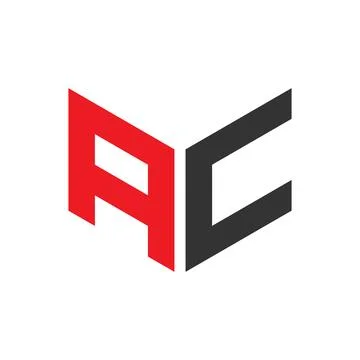 Letter ac logo Stock Illustration