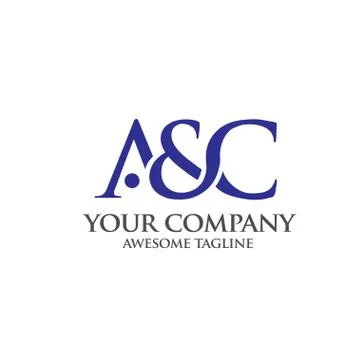 Letter AC logo vector Stock Illustration
