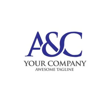 Letter AC logo vector Stock Illustration