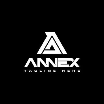 Letter AD Stock Logo Vector. Triangle Abstract design concept. Stock-Illustration