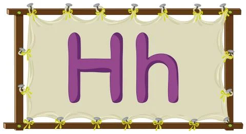 Letter of the alphabet Stock Illustration