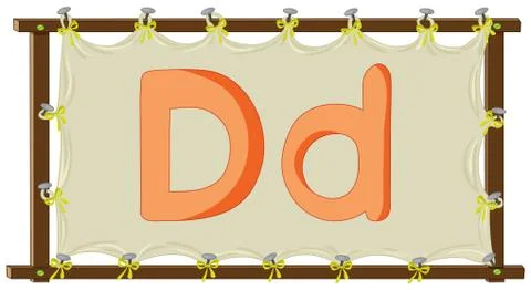 Letter of the alphabet Stock Illustration