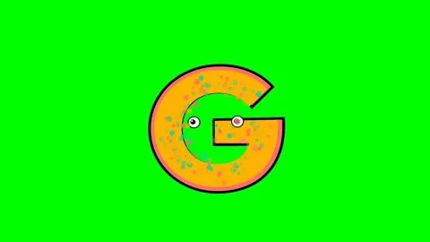 Letter Animated Isolated Green Screen Stock Video Video stock 336892882