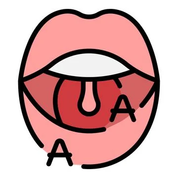 Letter animation icon vector flat Illustration