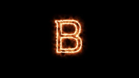 LETTER B Stock Footage 101274302