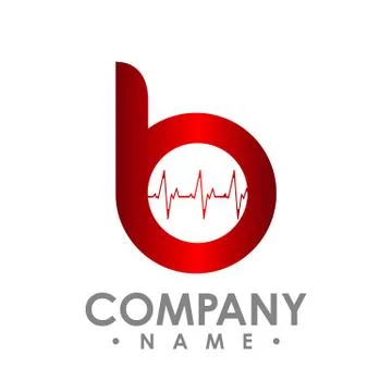 Letter B icon. Technology Smart logo, computer and data related business, hi- Stock Illustration
