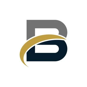 Letter B Icon Vector Logo Template Illustration Design Illustrazione stock