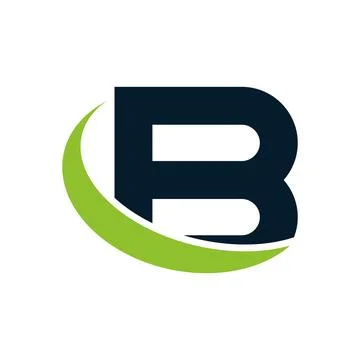Letter B Icon Vector Logo Template Illustration Design Stock Illustration
