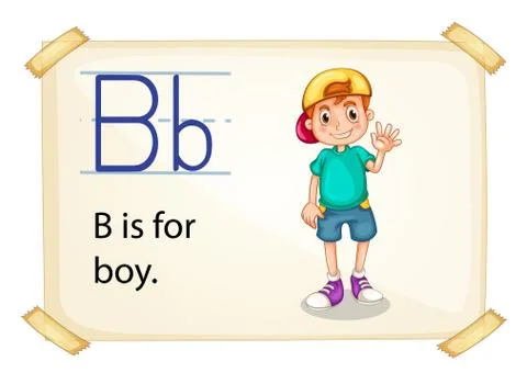 Letter B Stock Illustration