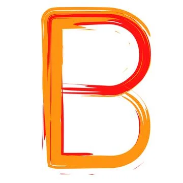 Letter B Stock Illustration