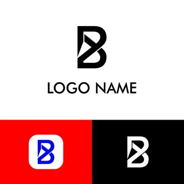 Letter B logo graphic. イラスト素材