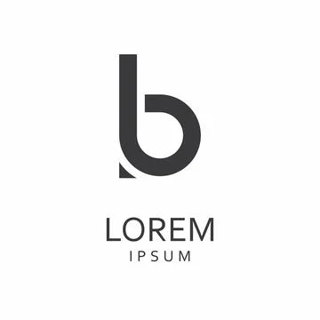 Letter B logo Stock Illustration