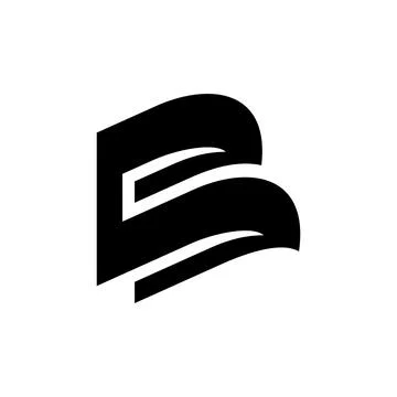 Letter B logo Stock Illustration