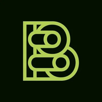 Letter B logo Stock Illustration