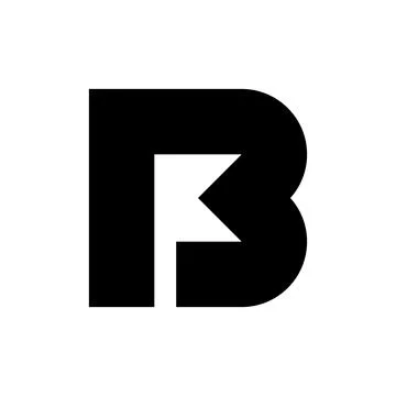 Letter B logo Stock Illustration