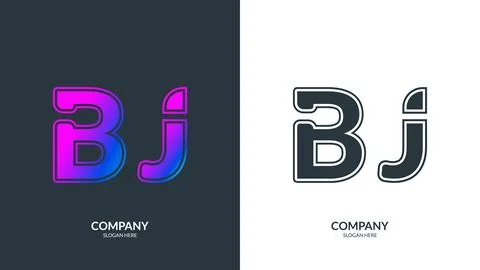 Letter B Logo Template Illustration Design. Stock Illustration