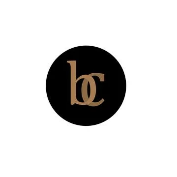 Letter bc logo Illustrazione stock