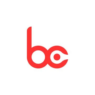 Letter bc logo Stock Illustration
