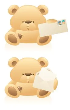 Letter bearer Stock Illustration
