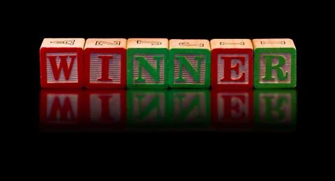 Letter blocks Stock Photos