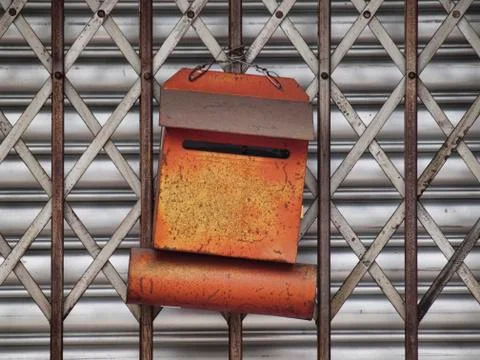 Letter box 스톡 사진