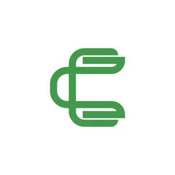 Letter C icon logo design illustration template Stock Illustration