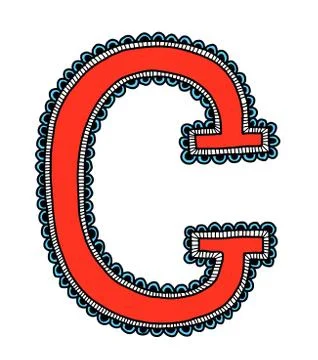 Letter c Stock Illustration