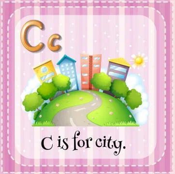 Letter C Ilustración de archivo