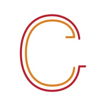 Letter C Stock Illustration