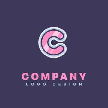 Letter C logo design template. Иллюстрация
