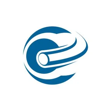 Letter C logo icon design template elements. Vector color sign イラスト素材