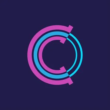 Letter C logo Stock Illustration