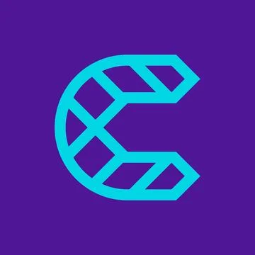Letter C logo Stock Illustration