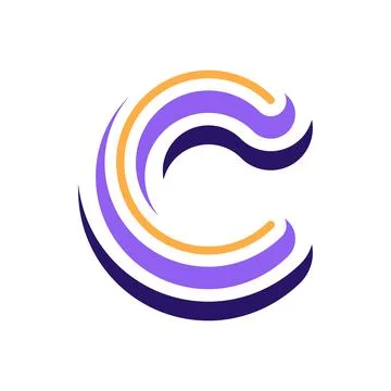 Letter C logo Stock Illustration