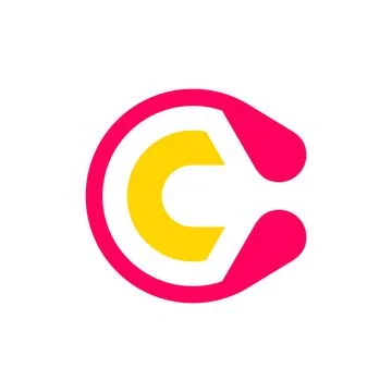 Letter C logo Stock Illustration
