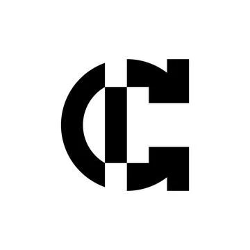 Letter C logo Stock Illustration