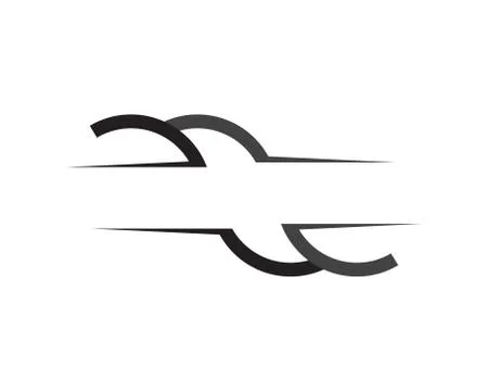 Letter C Logo Template Design Vector Stock Illustration