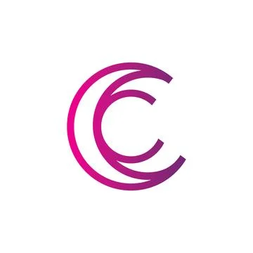 Letter C Logo Template vector icon design Stock Illustration