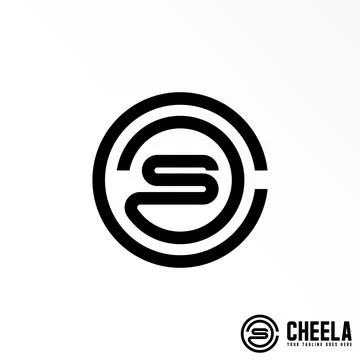 Letter CCS logo free vector stock. Circle abstract design concept. Stock Illustration