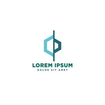 Letter CD abstract logo template vector illustration icon element Stock Illustration