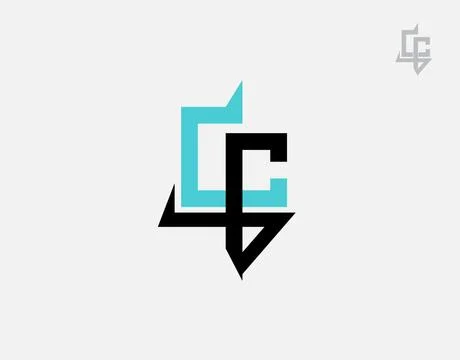 Letter CFB Hakuna Matata logotype on white background in vector illustration Stock Illustration