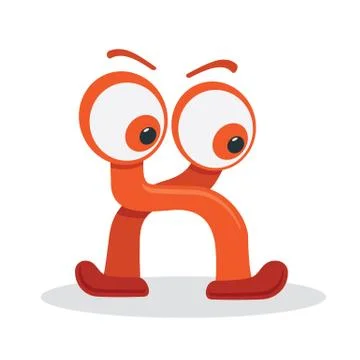 Letter character x symbol vector Stock Illustration