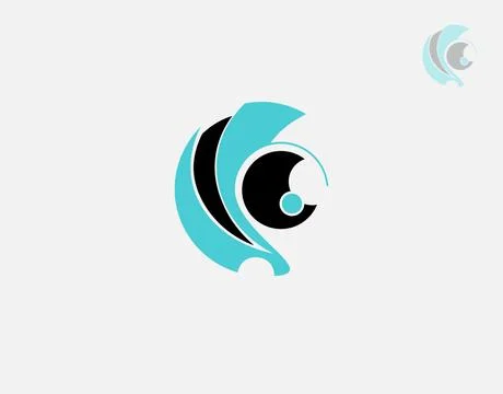 Letter CO logotype on white background in vector illustration Stock Illustration