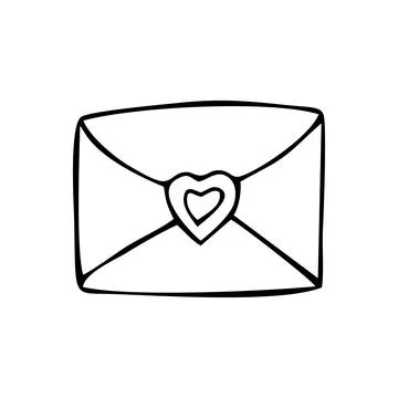 A letter of congratulations Stock Illustration