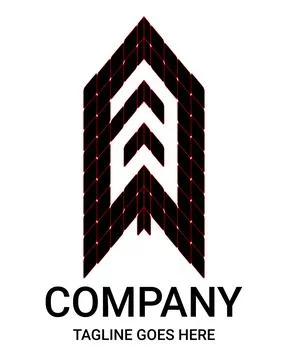 Letter 'a' Construction vectors logo. Creative Vector Logo Design House, Bu.. Ilustración de archivo