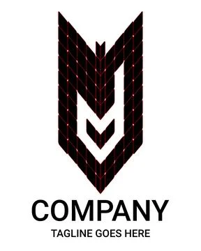 Letter "d" Construction vectors logo. Creative Vector Logo Design House, Bu.. Ilustración de archivo