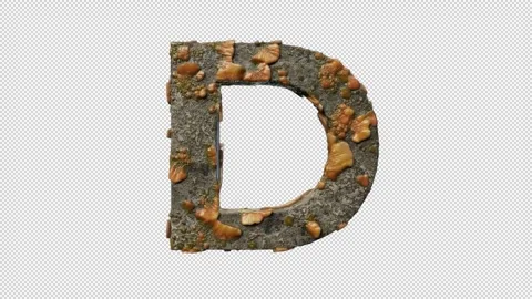 Letter D Stock Footage 306245668