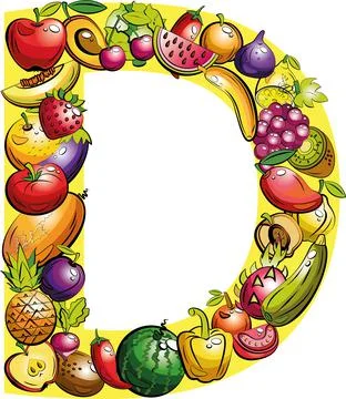 Letter D Stock-Illustration