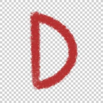 Letter D Stock Illustration