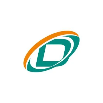 Letter D Logo Icon Vector Template	 イラスト素材
